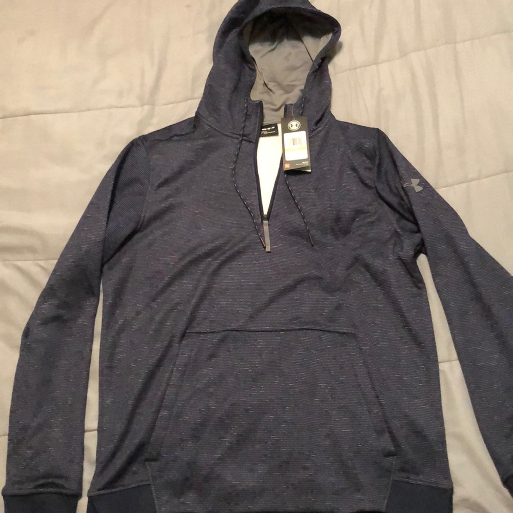 Under Armor zip up collard hoodie